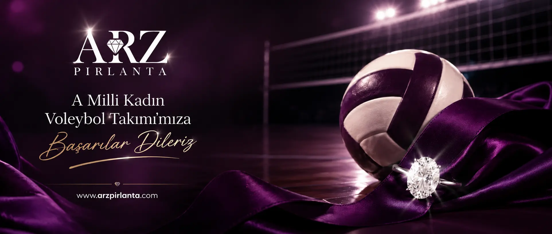 A Milli Kadın Voleybol Takımı'mıza Başarılar Dileriz