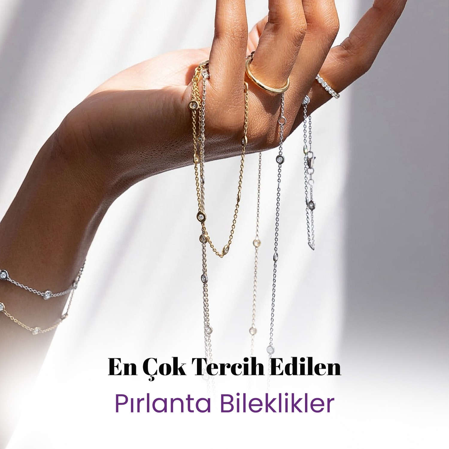 Tercih Edilen Pırlanta Bileklikler