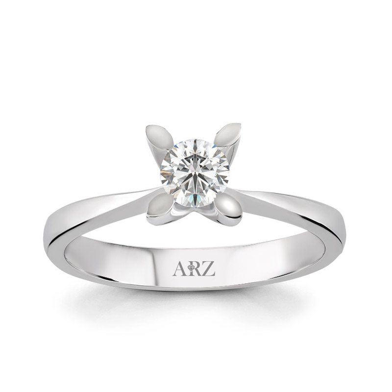 0.30 Karat E Renk Vs Berraklık Pırlanta Tektaş Yüzük - ATY1003