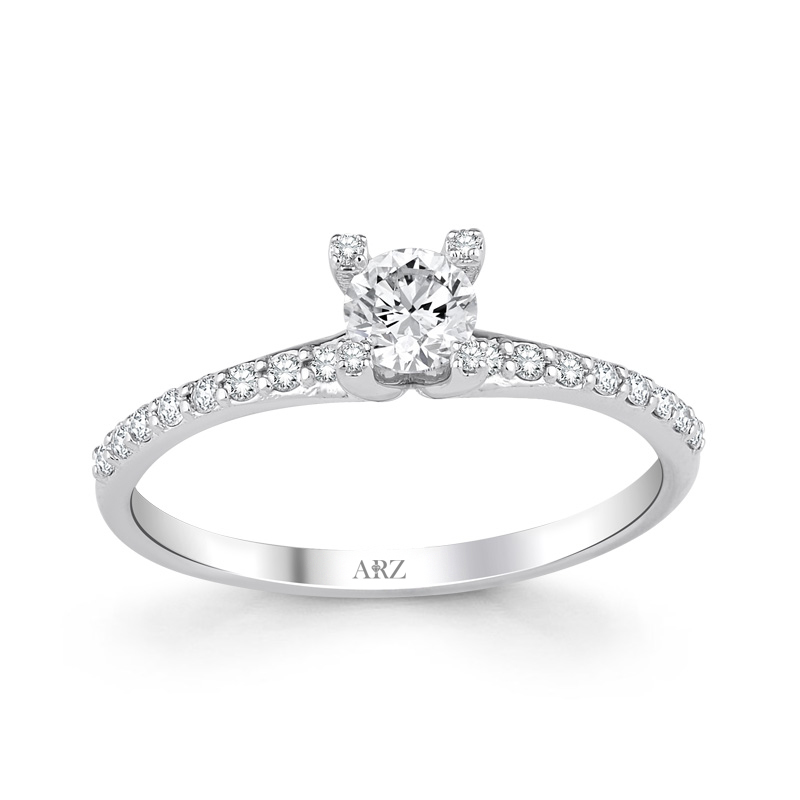 0.70 Karat Pırlanta Tektaş Yüzük - ATY1004