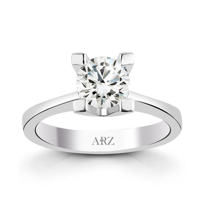 1.00 Karat Pırlanta Tektaş Yüzük - ATY1014