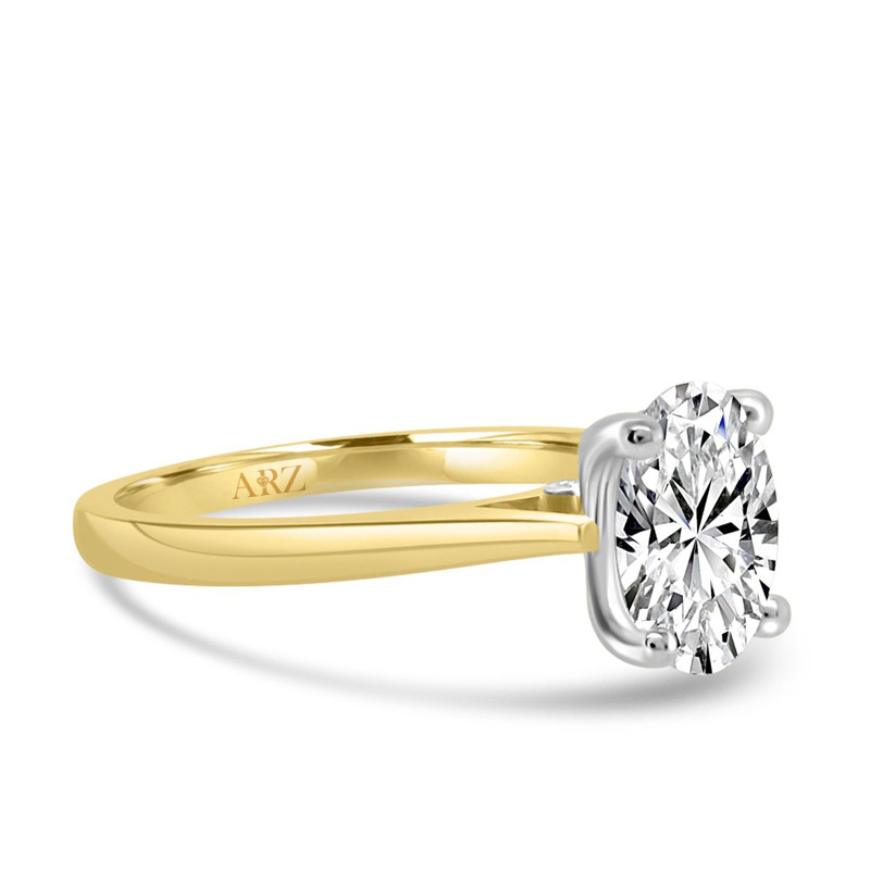 1.07 Karat Pırlanta Tektaş Yüzük - ATK1044