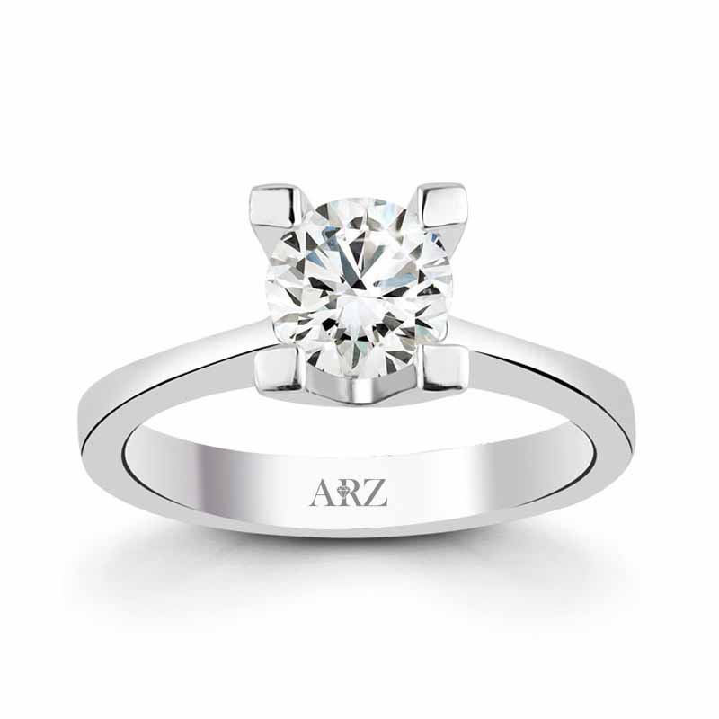 1.07 Karat Pırlanta Tektaş Yüzük - ATY1013