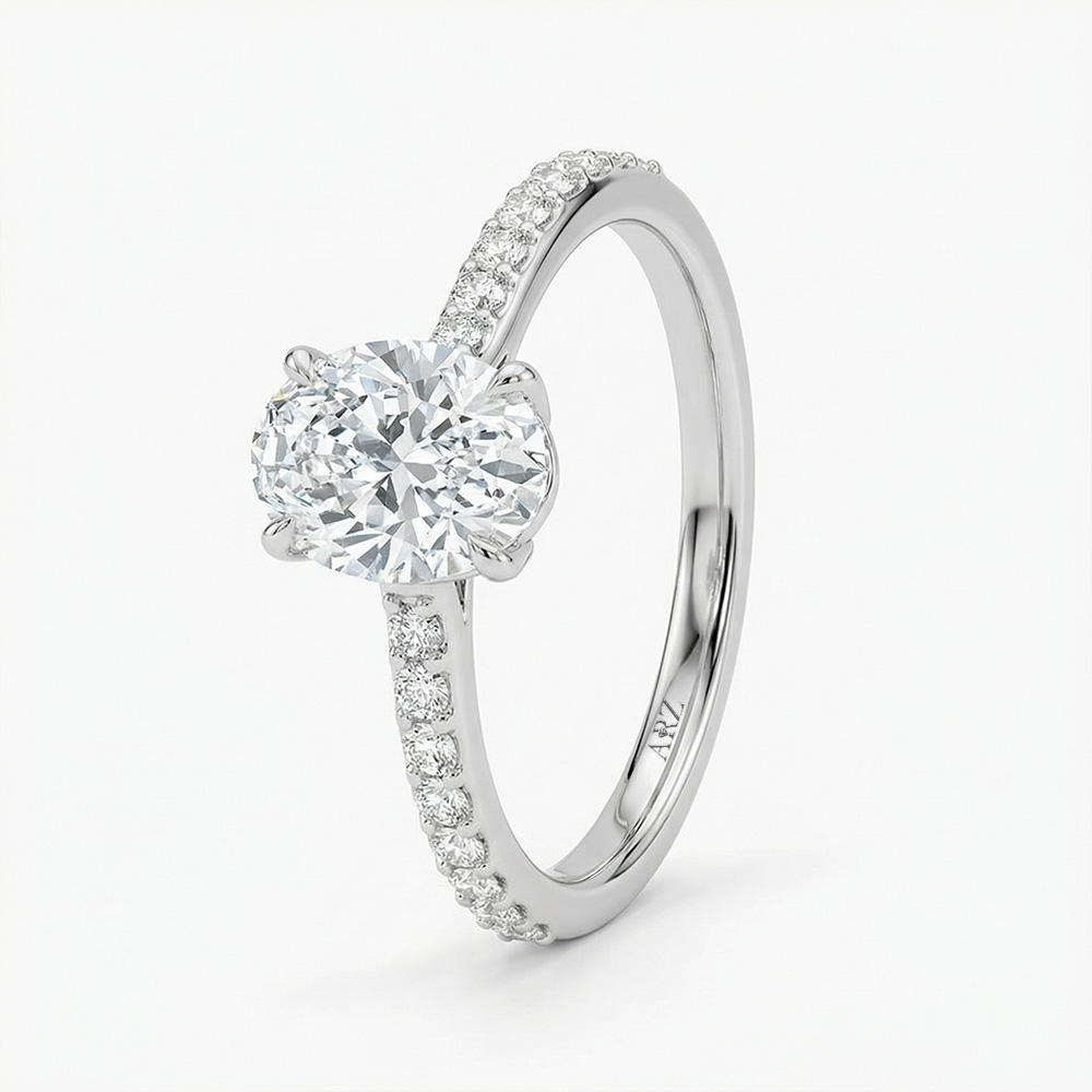 1.50 Karat D Color Vs1 Berraklık IGI SERTİFİKALI Laboratuvar Pırlantası Yüzük - ARZ3408