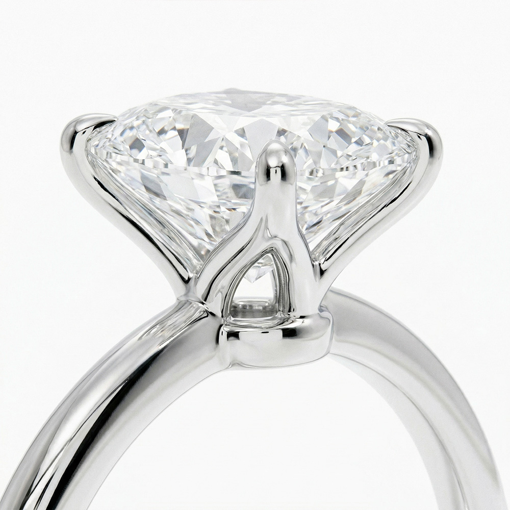 1.50 KARAT D Renk Vs2 Berraklık Oval Tektaş Yüzük  - ARZ3421