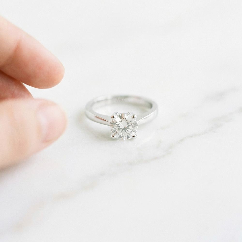 Tektaş Pırlanta Yüzük 1.50 Karat Pırlanta Tektaş Yüzük - ARZ3414