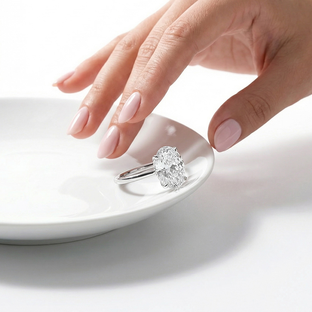 3.00 E Color Vs1 Berraklık Laboratuvar Pırlantası - ARZ3409